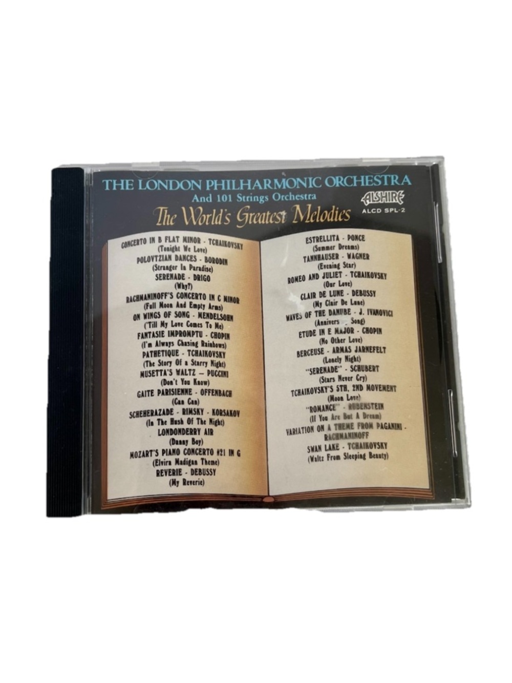 The London Philharmonic Orchestra The World's Greatest Melodies 101 Strings CD